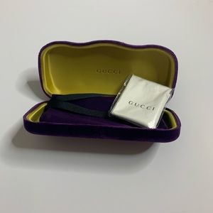 Gucci purple velvet case